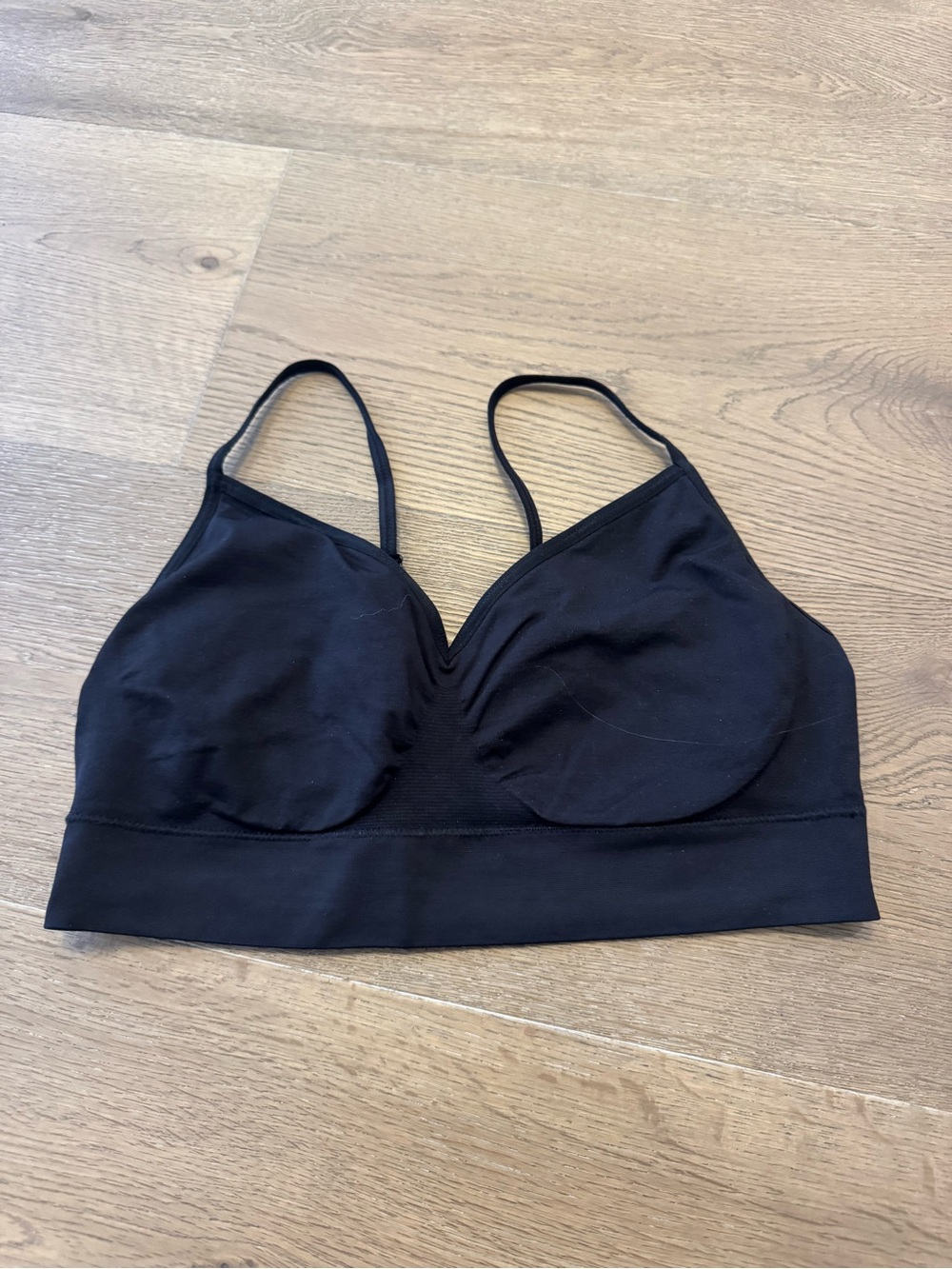 Jockey Black Seamless Bralette